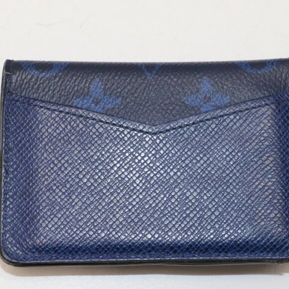 Louis Vuitton Monogram Canvas Pocket Organizer M30301 - Cobalt Blue - Picture 2 of 10